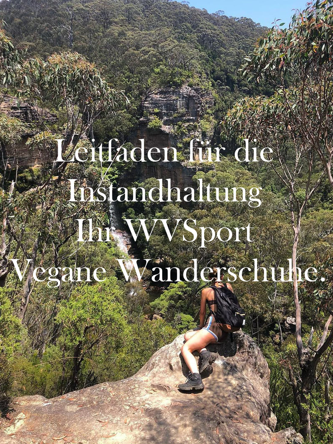Leitfaden für die Instandhaltung Ihr WVSport Vegane Wanderschuhe.