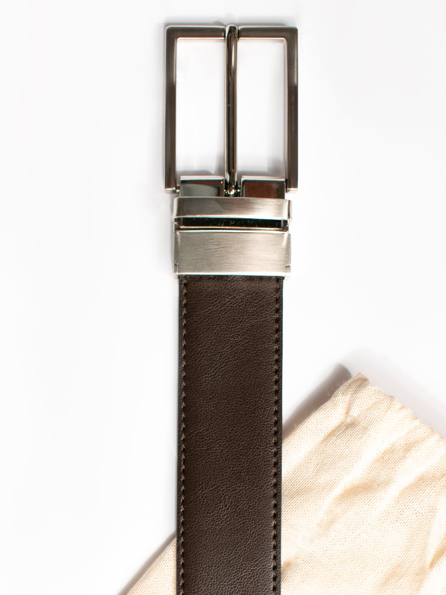 3,5 cm Gürtel mit Wendefunktion