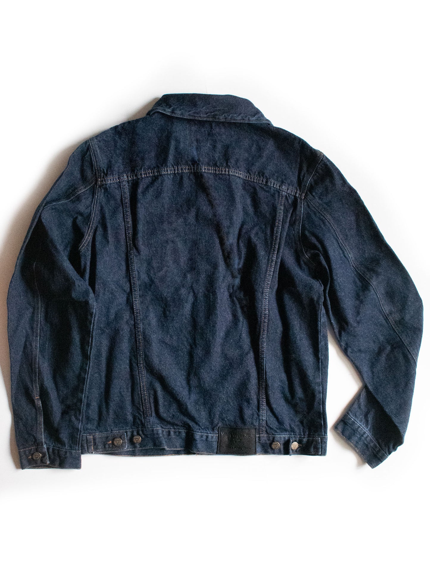 Veste en jean recyclé