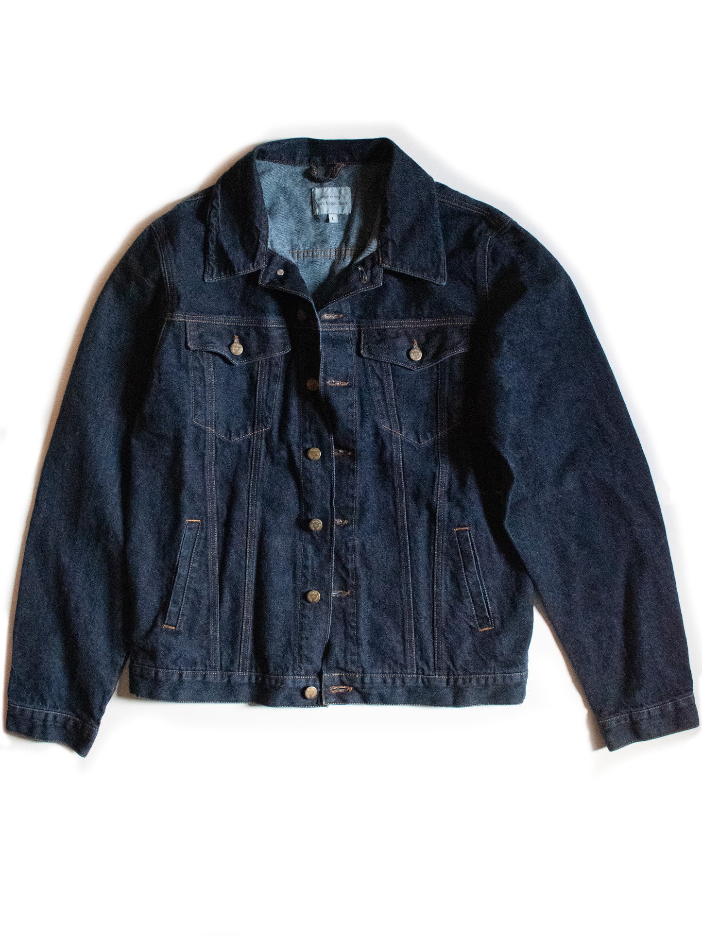 Veste en jean recyclé