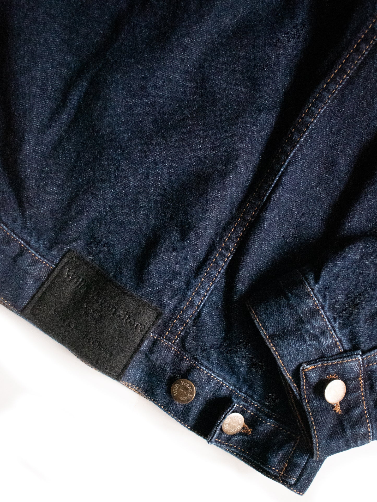 Veste en jean recyclé