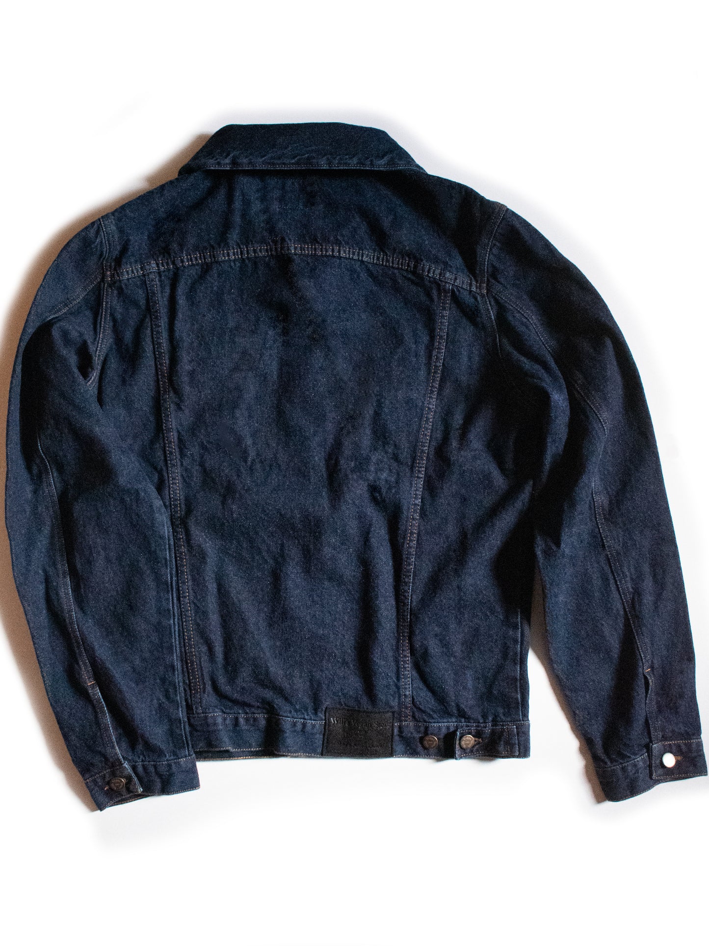 Veste en jean recyclé