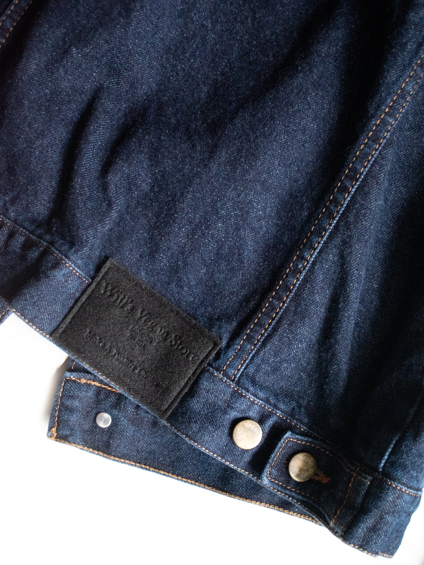 Veste en jean recyclé