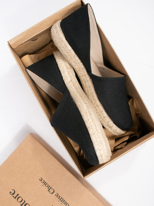 Recycelte Espadrille-Sandalen | Vegane Sandalen