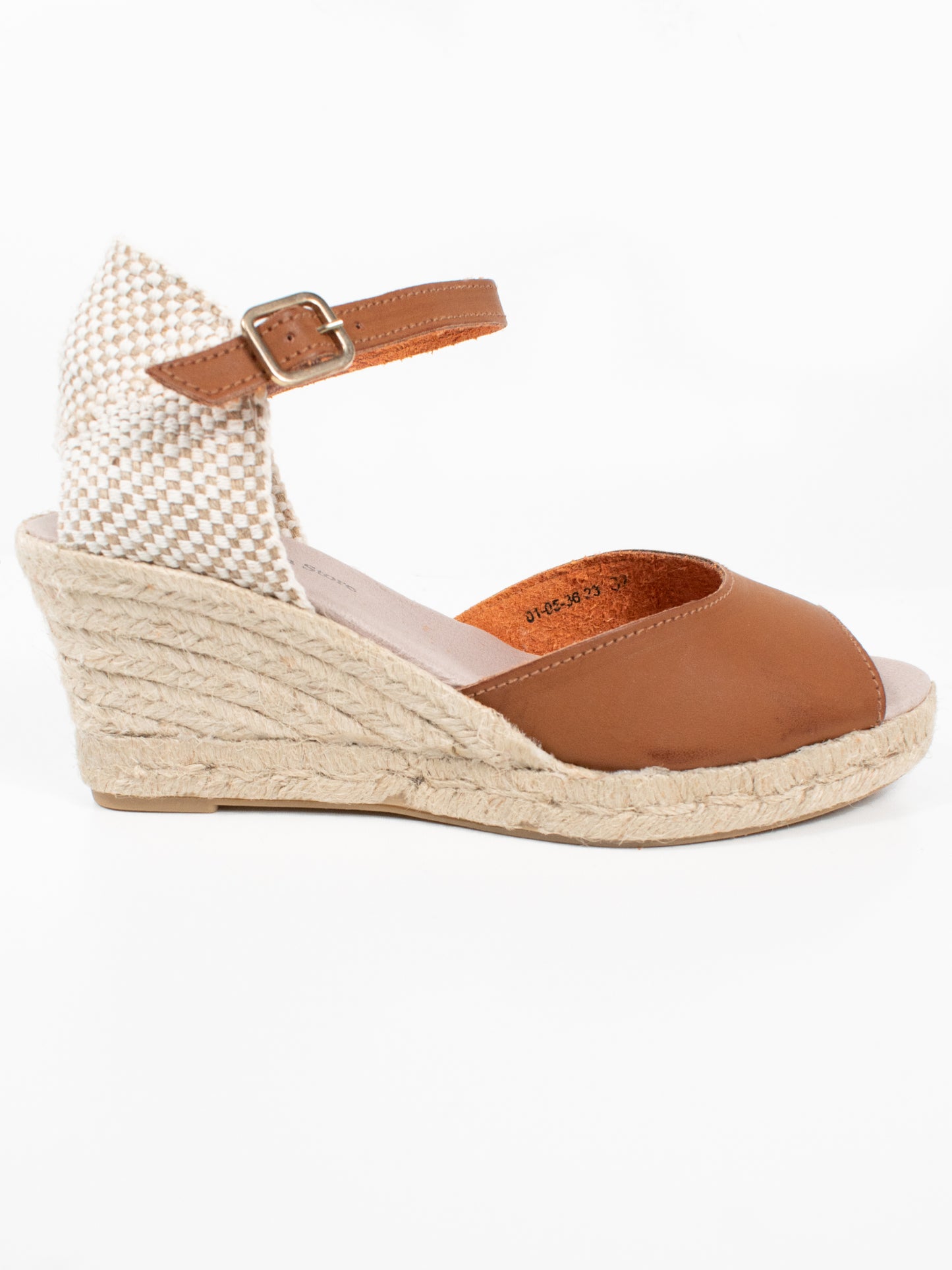 Espadrille recyclée à bretelles entrecroisées