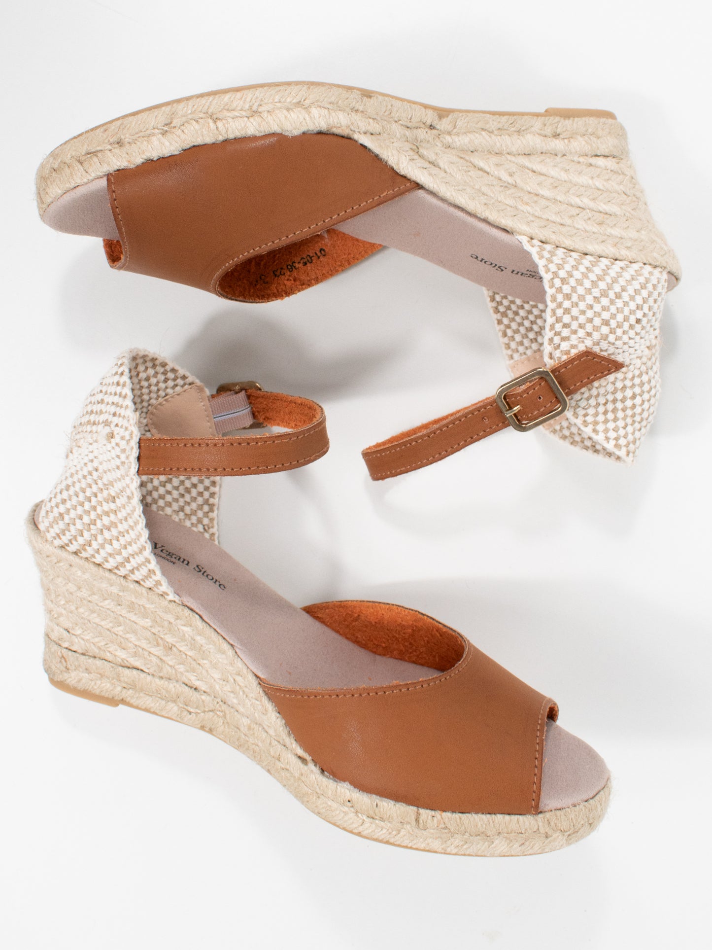 Espadrille recyclée à bretelles entrecroisées