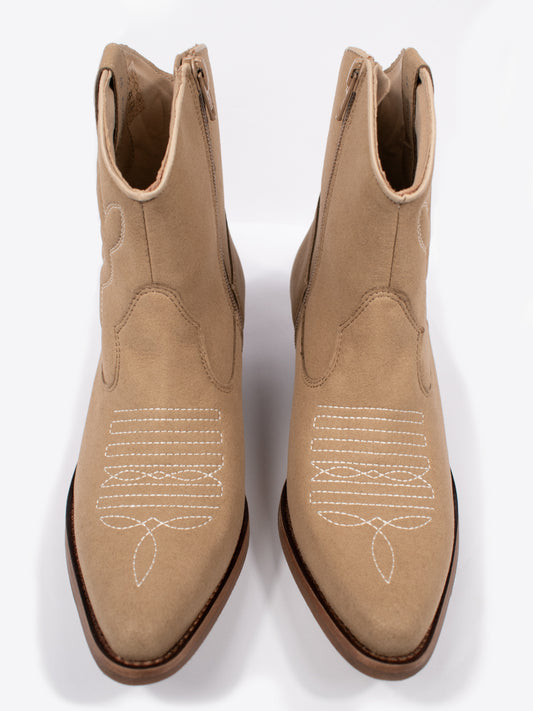 Niedrige Westernstiefel | Vegane Stiefel