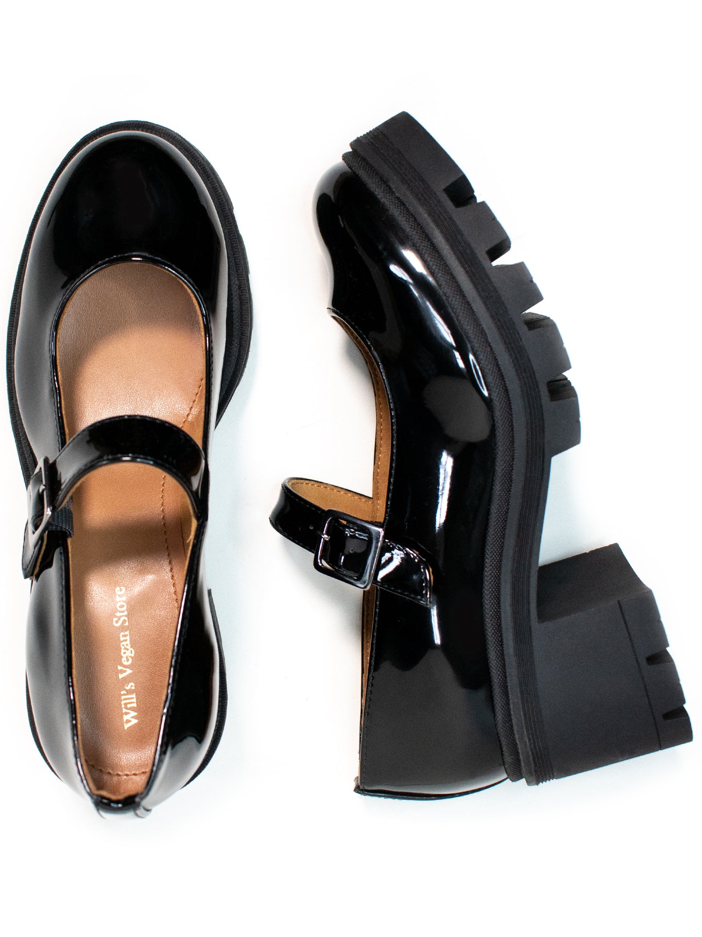 Mary Janes avec semelles extérieures