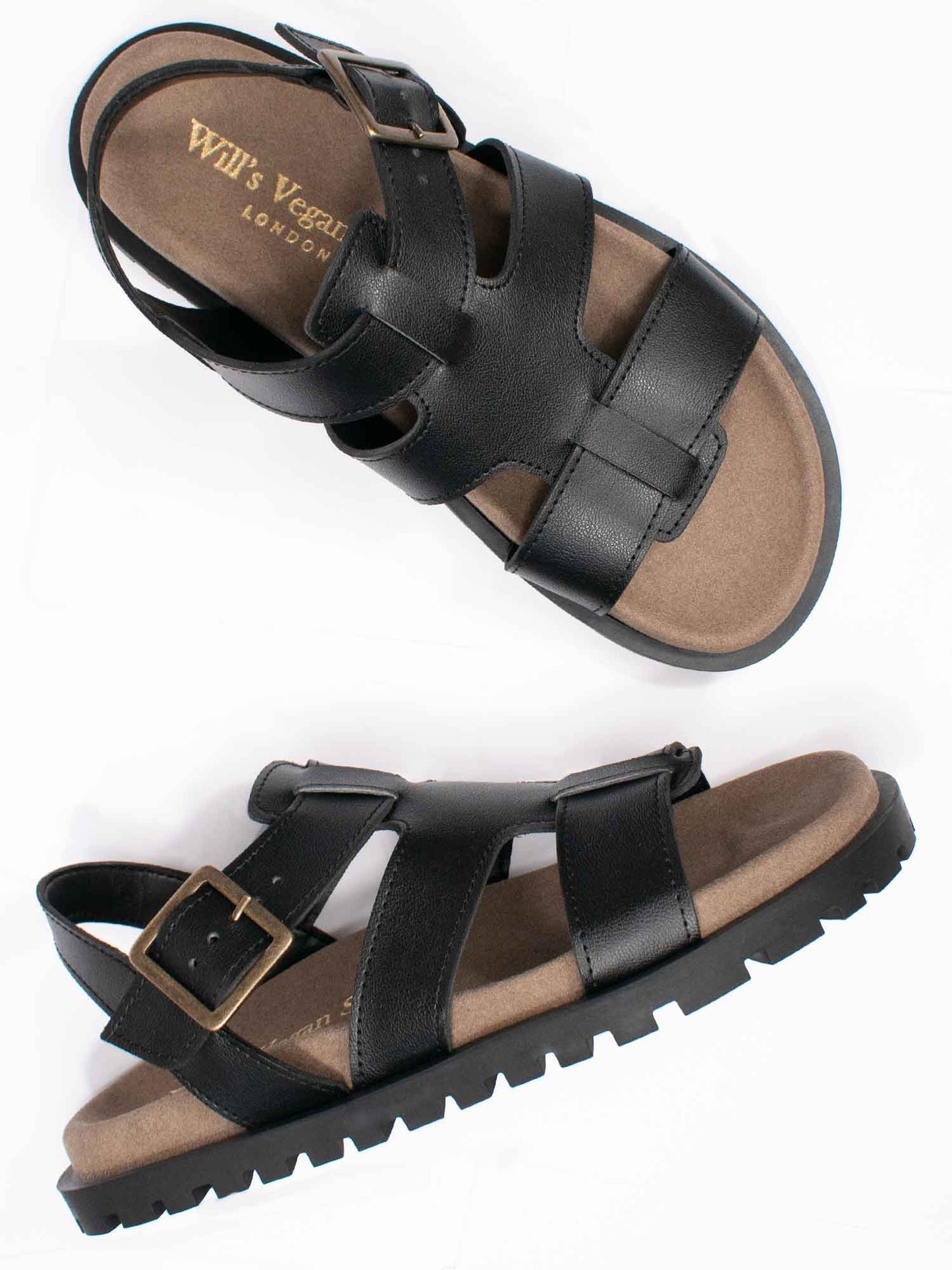 Gladiator-Fußbett-Sandalen