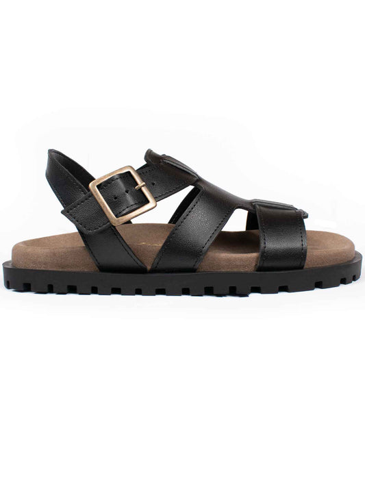 Gladiator-Fußbett-Sandalen | Vegane Sandalen