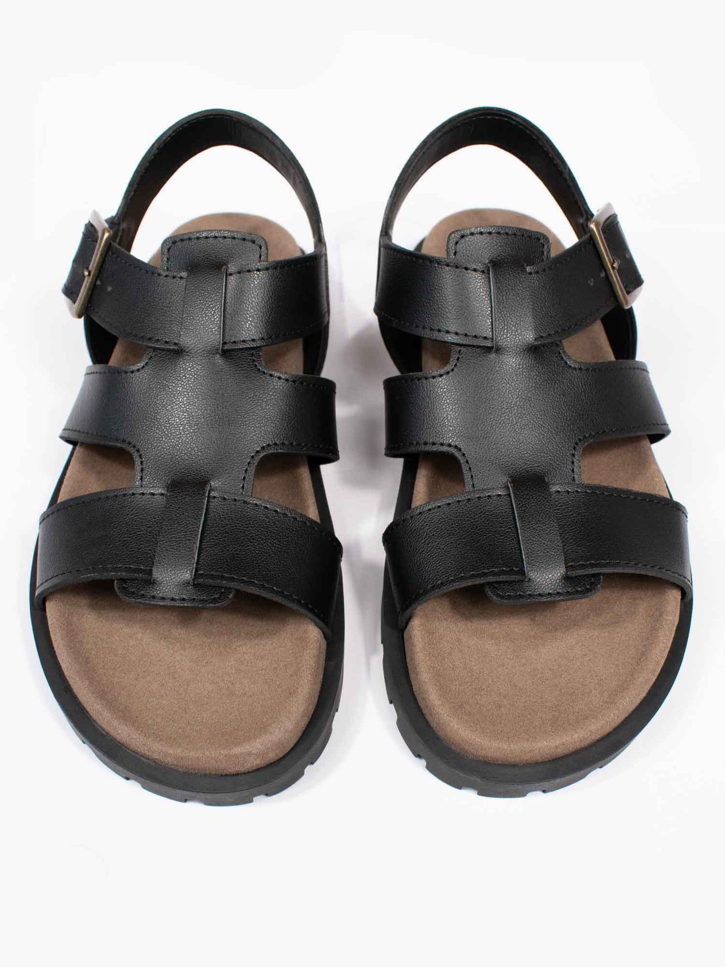 Gladiator-Fußbett-Sandalen