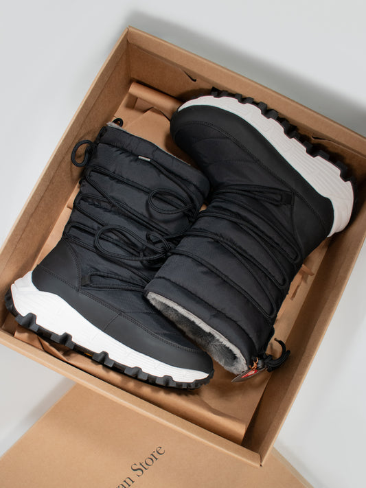 WVSport Gesteppte Schneestiefel | Vegane Winterstiefel