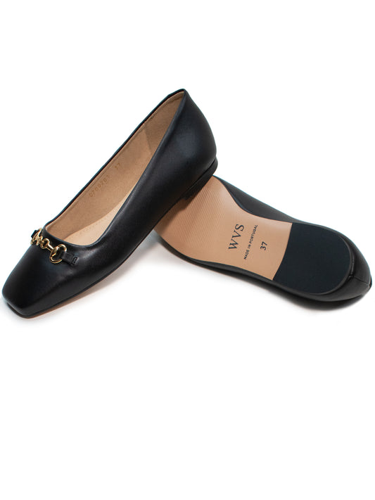 Ballett-Flats mit quadratischer Spitze | Vegane Schuhe