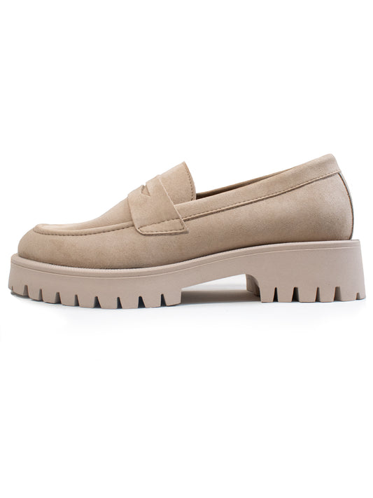 Gleissohle Penny Loafers | Vegane Damenschuh