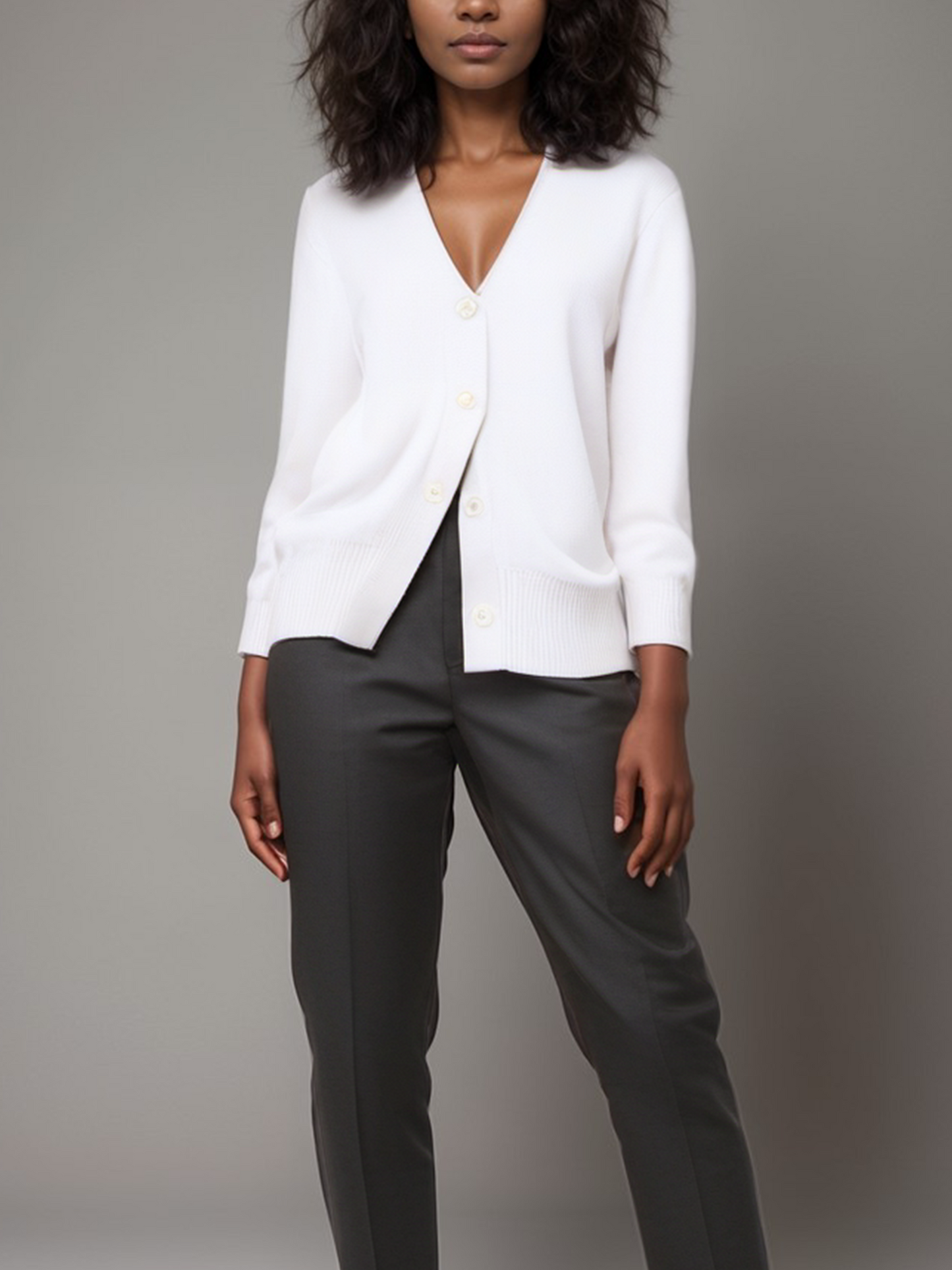 Cardigan avec patte de boutonnage