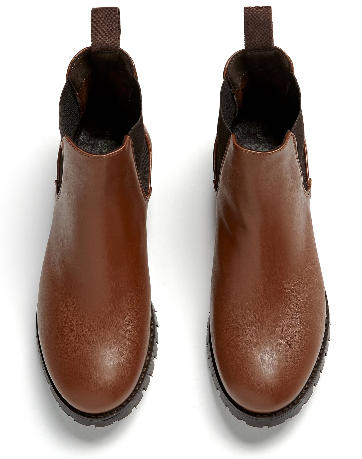 Luxe Chelsea-Stiefel mit tiefem Profil