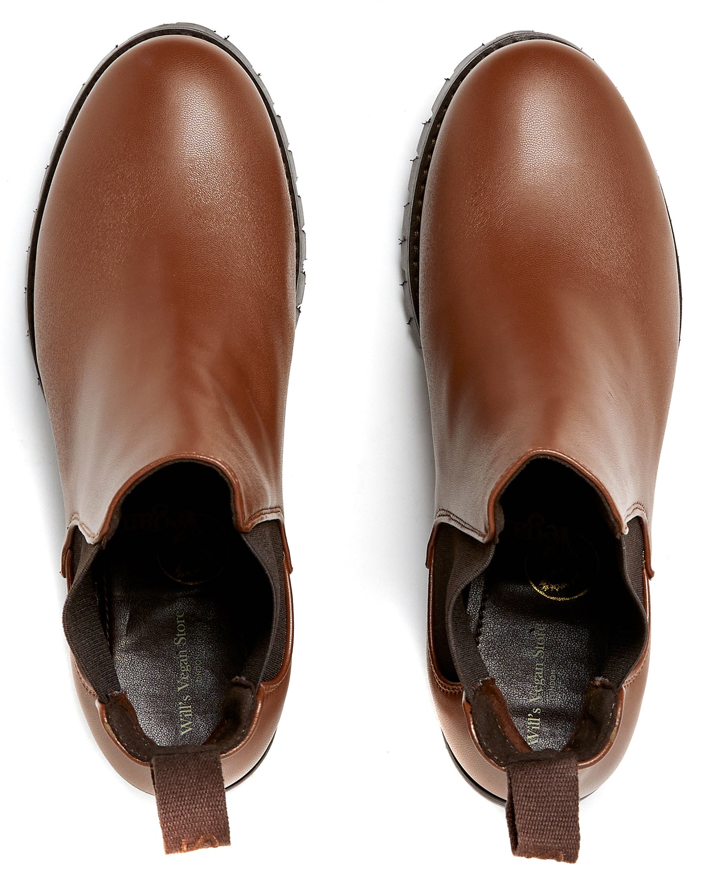 Luxe Chelsea-Stiefel mit tiefem Profil