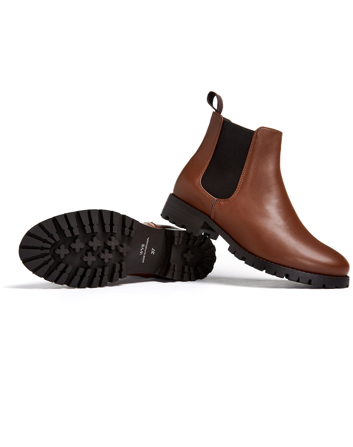 Luxe Chelsea-Stiefel mit tiefem Profil