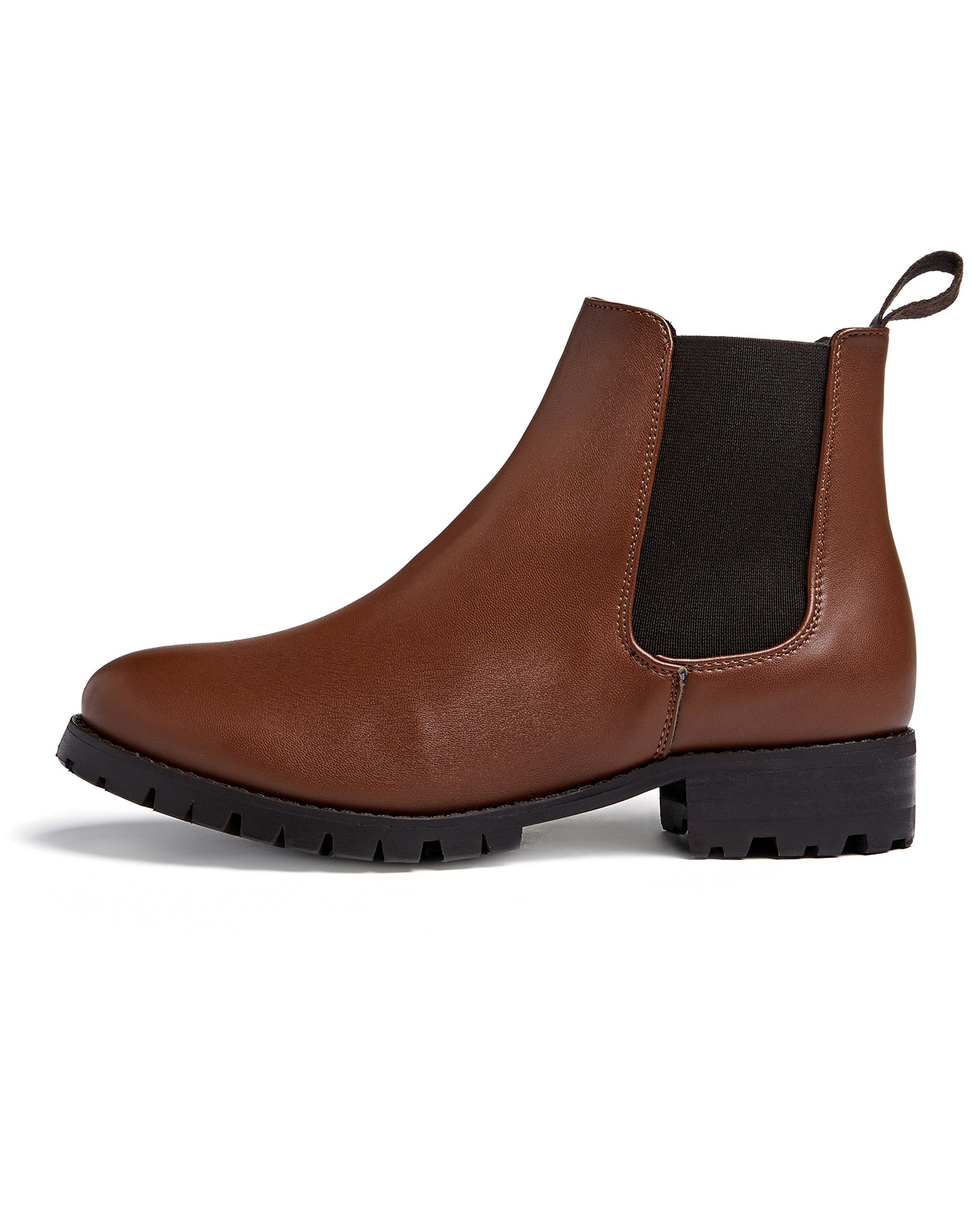 Luxe Chelsea-Stiefel mit tiefem Profil