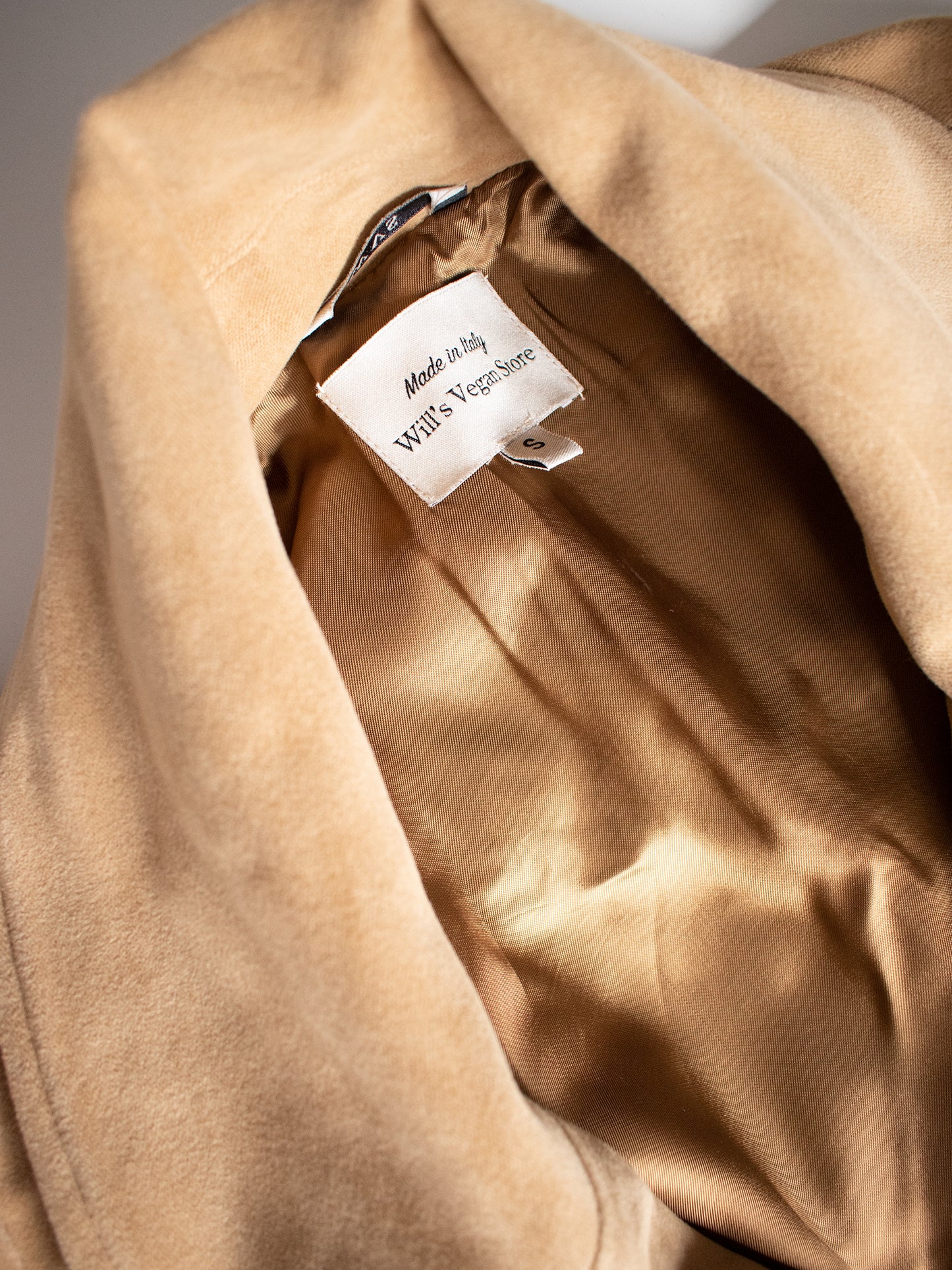 Manteau en laine vegan grande taille