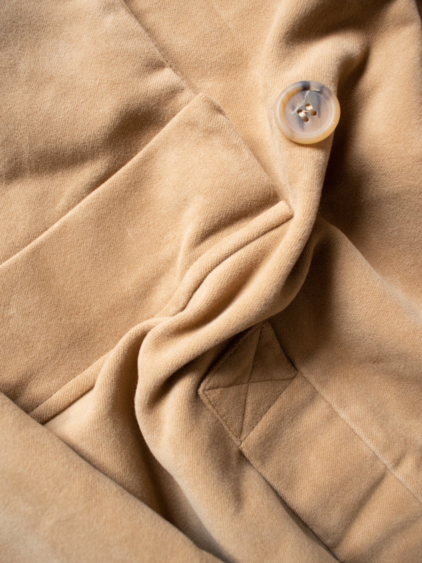 Manteau en laine vegan grande taille