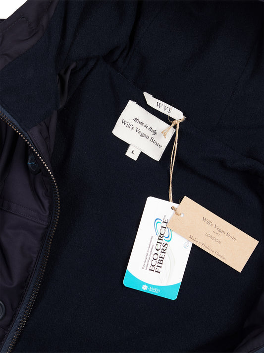 Recycelter gesteppter Parka | Vegane Mäntel und Jacken