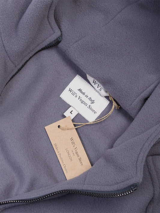 Recycelter Kapuzenpulli mit Reißverschluss | Vegan Fleeces