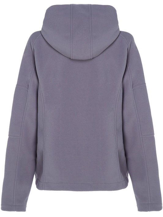 Recycelter Kapuzenpulli mit Reißverschluss | Vegan Fleeces