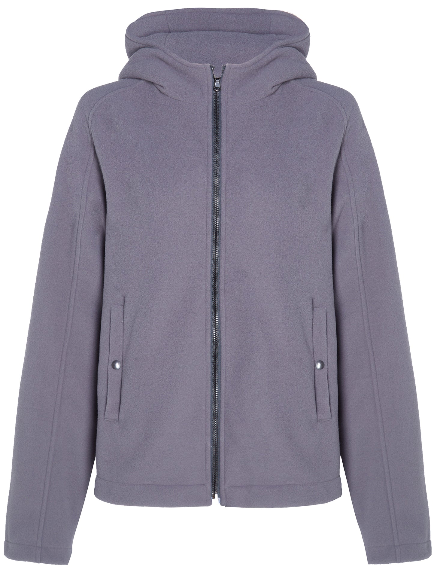 Recycelter Kapuzenpulli mit Reißverschluss