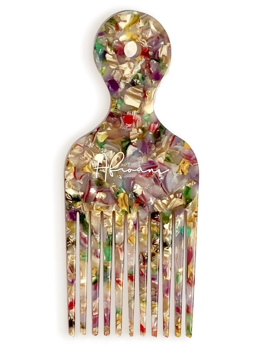 Afroani Regenbogen Große Haarspange | Combs | Clips | Ties | Picks | Brushes