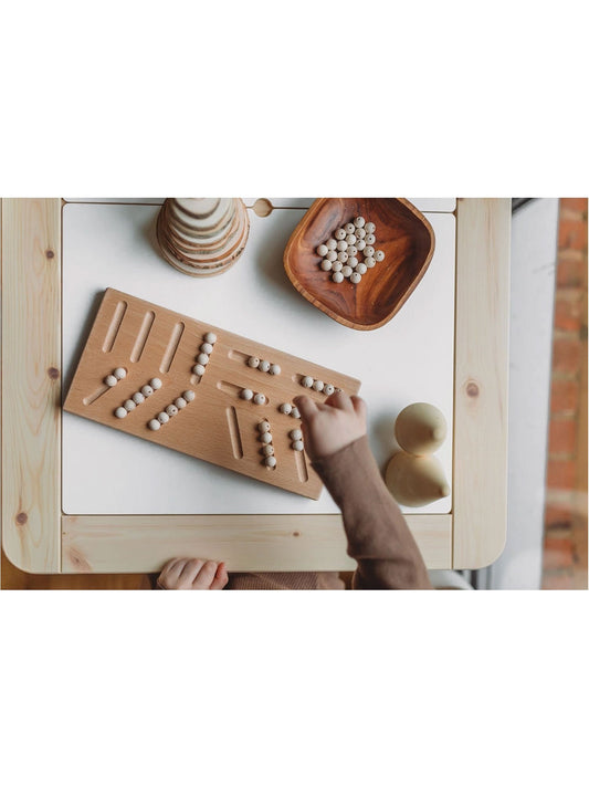 The Little Coach House Vor Schrifttafel Montessori Lernressource |