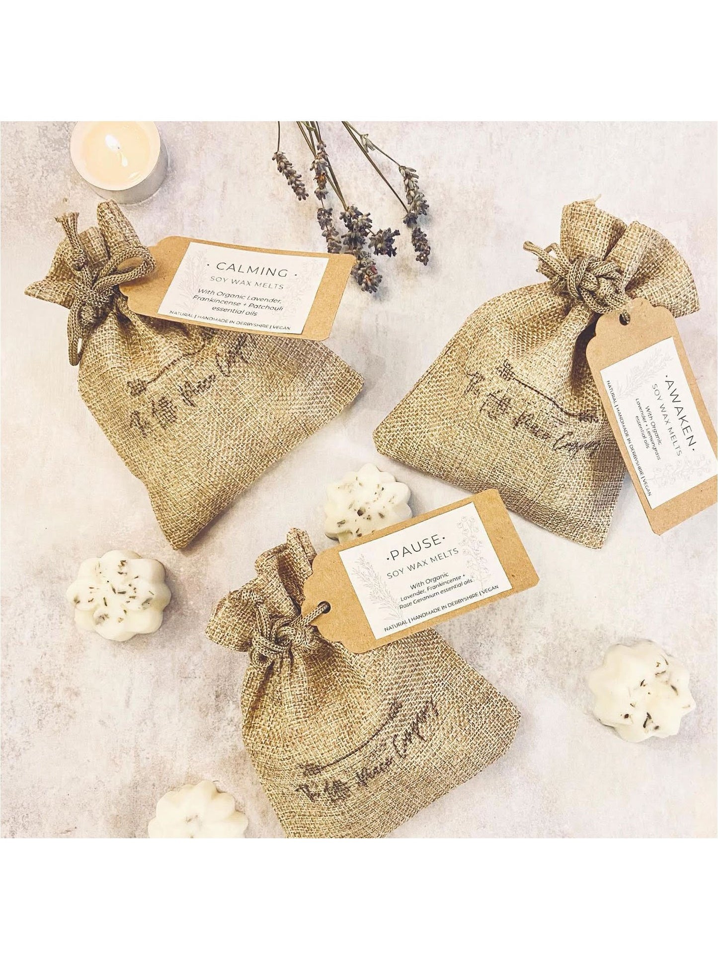 The Little Peace Company Aromatherapie Sojawachs Melts