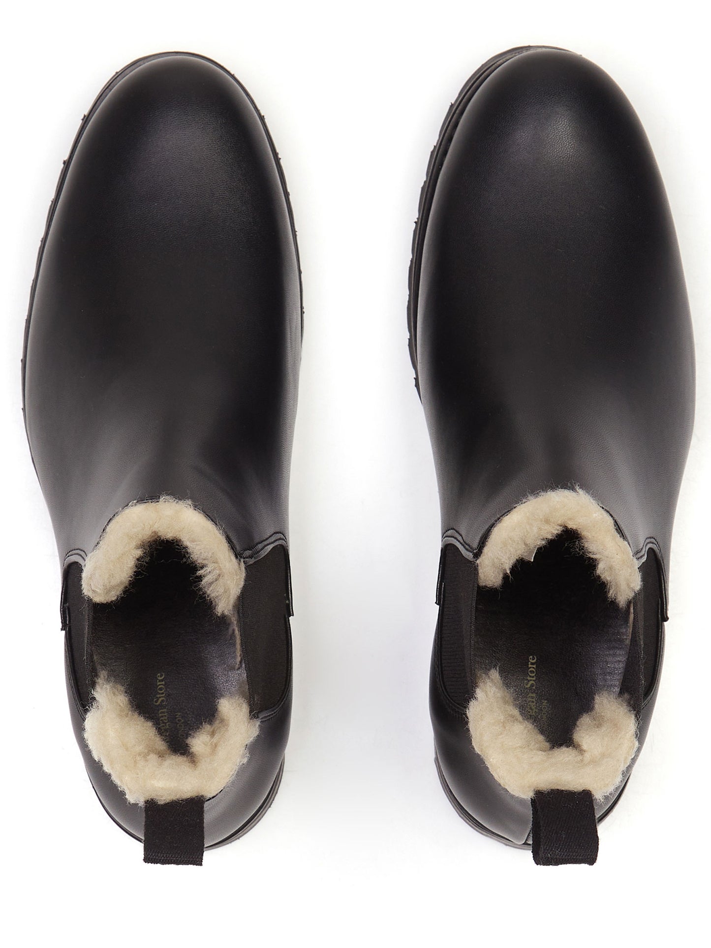 Luxe isolierte Chelsea-Stiefel mit tiefem Profil