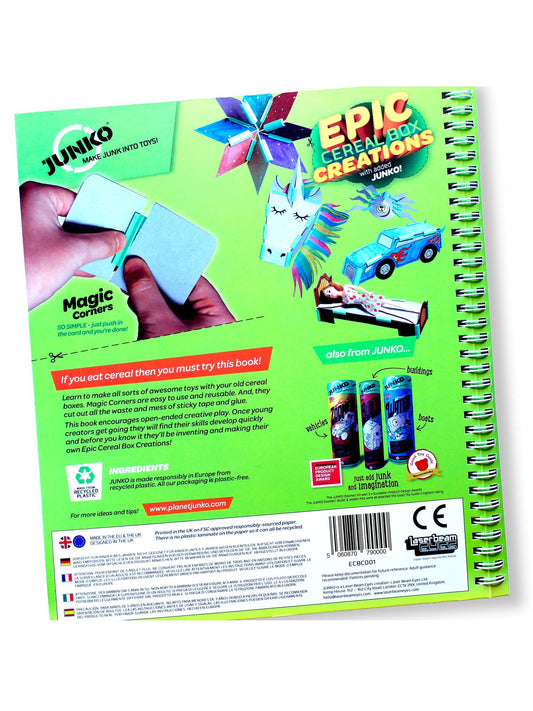 Junko Epic Cereal Box Kreationen Buch |