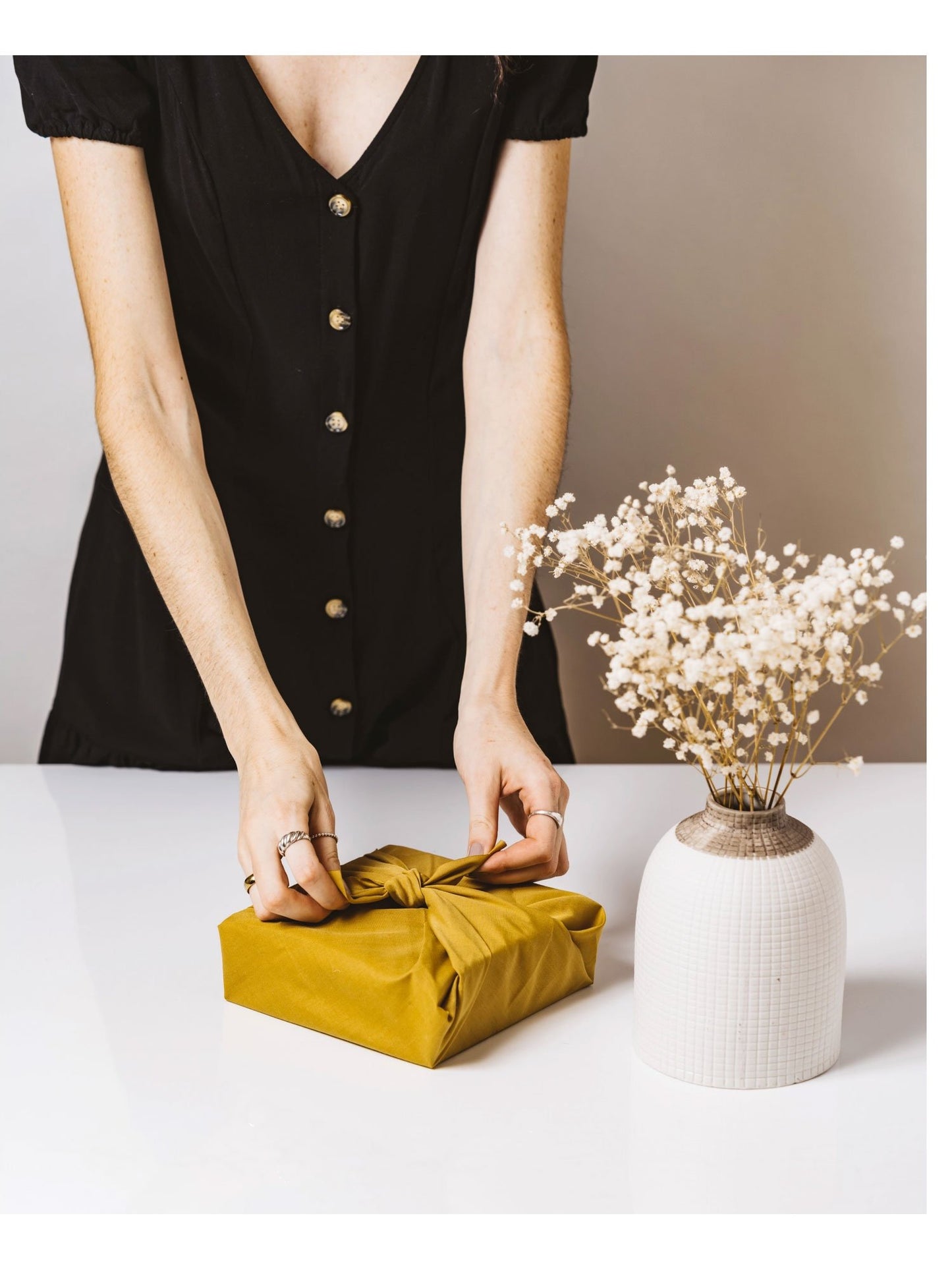 Olsen And Olsen Stoff Geschenk Verpacken