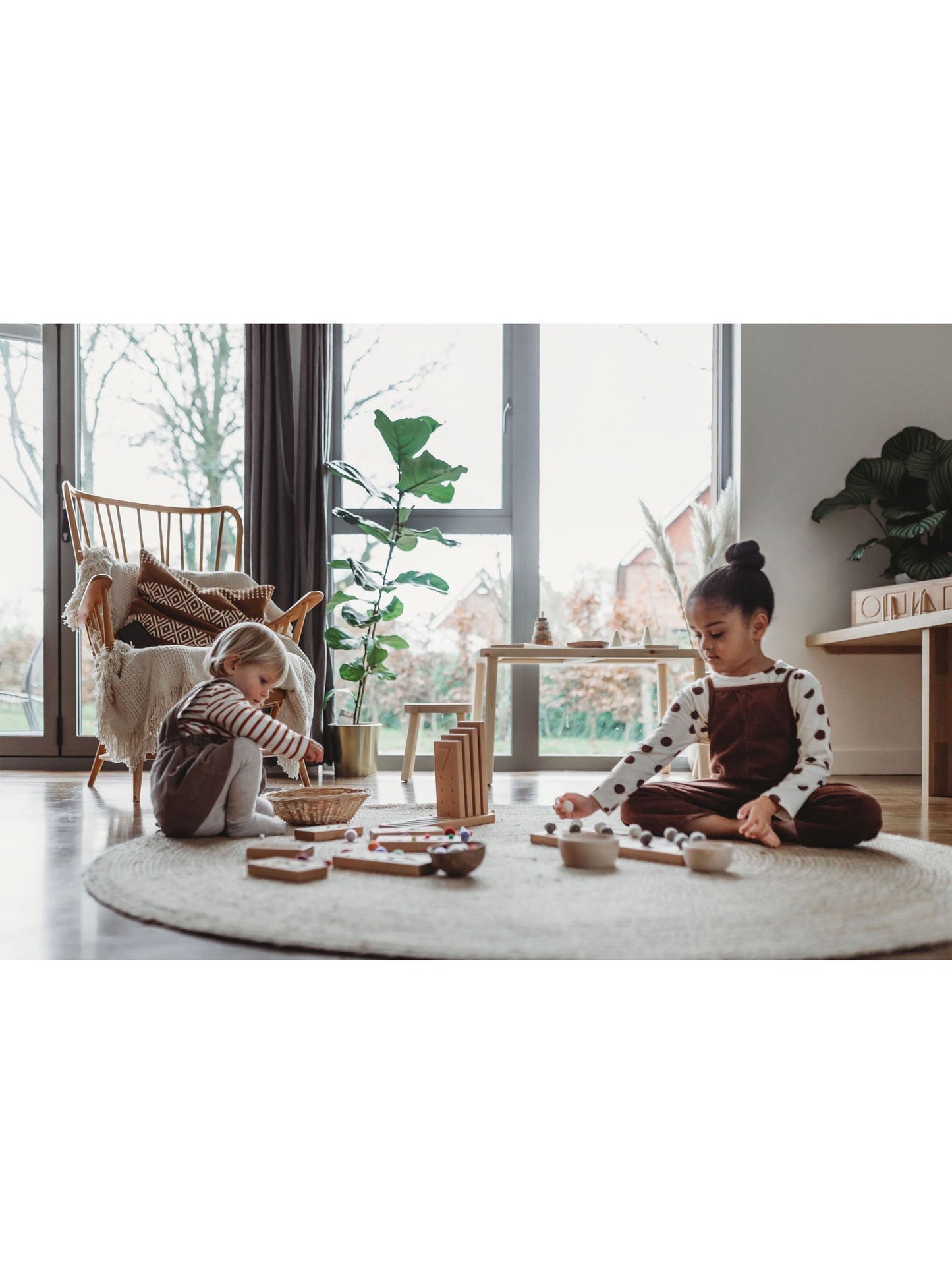 The Little Coach House Tens Frame Montessori Lernressource