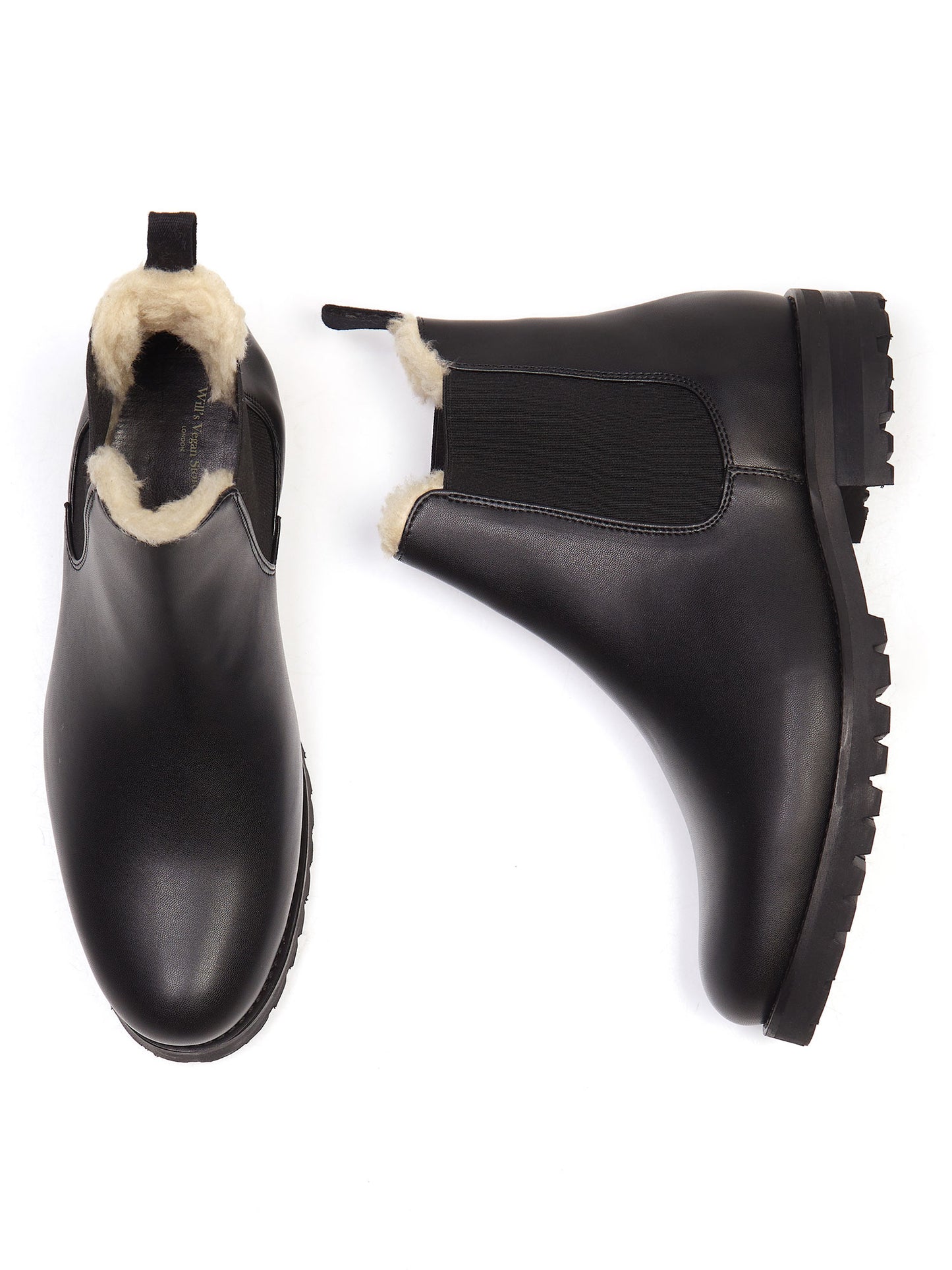 Luxe isolierte Chelsea-Stiefel mit tiefem Profil
