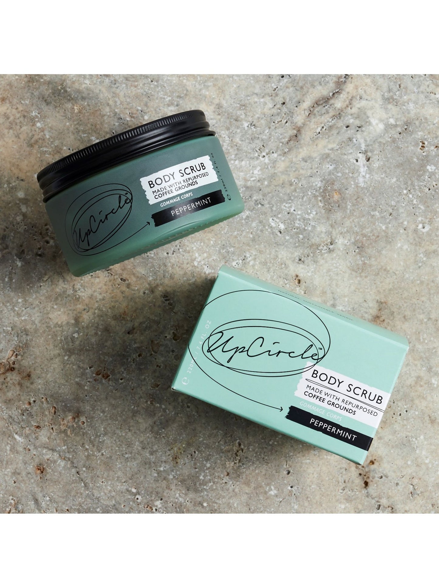 Upcircle Kaffee Körperpeeling Mit Pfefferminz