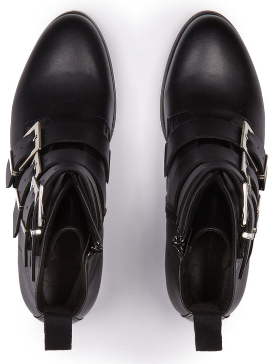 4-Riemen-Biker-Stiefel | Vegane Stiefel