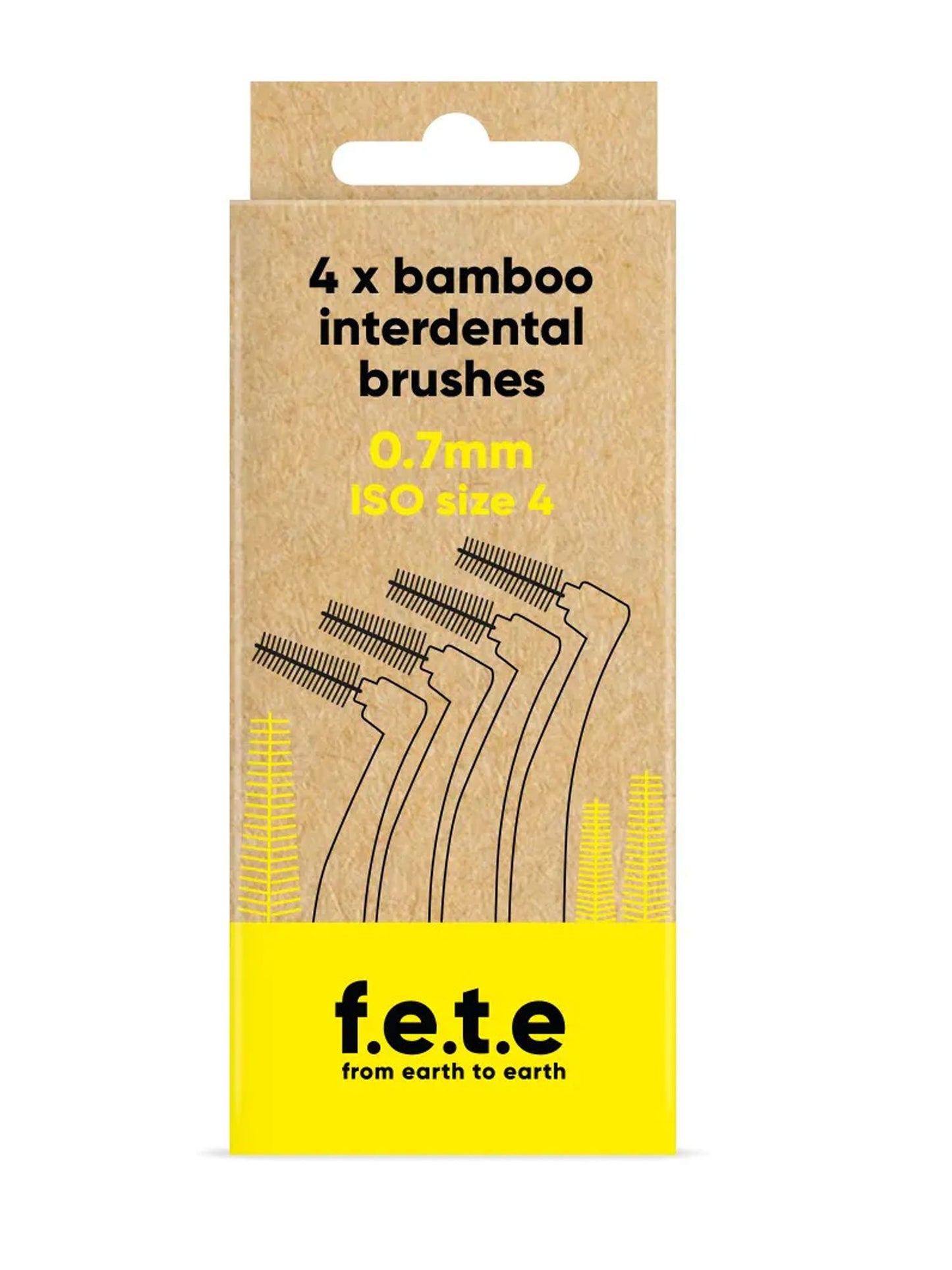 Fete Interdentalbürsten 4 Teilig