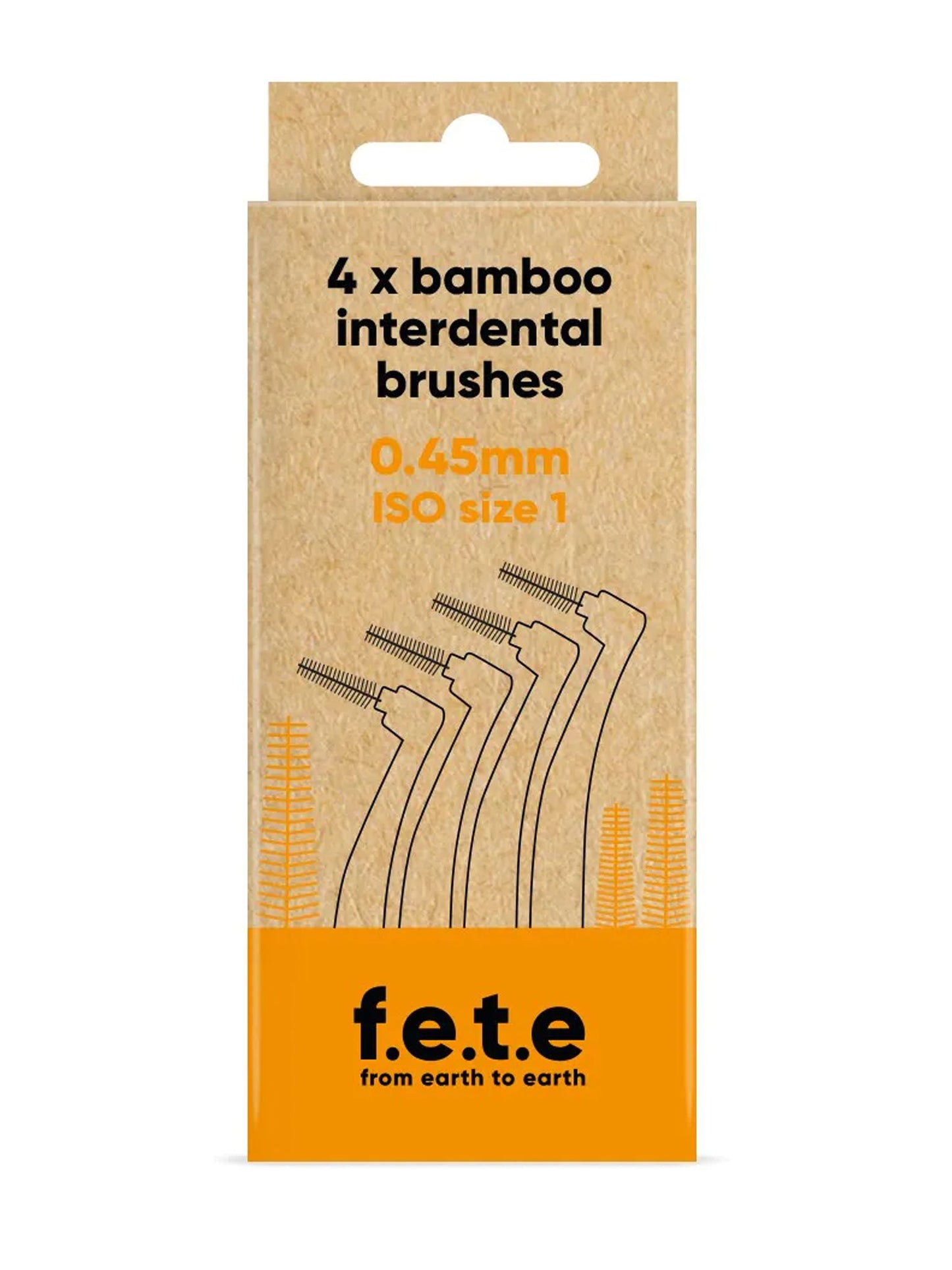 Fete Interdentalbürsten 4 Teilig