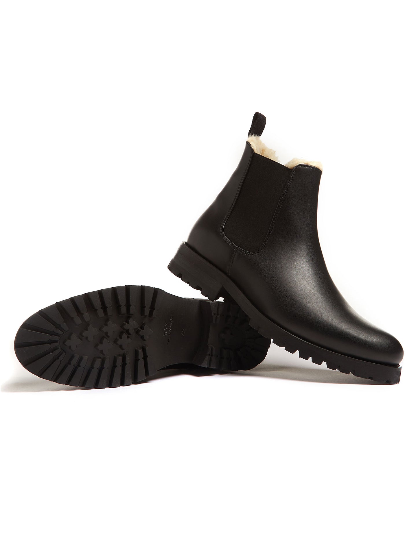 Luxe isolierte Chelsea-Stiefel mit tiefem Profil