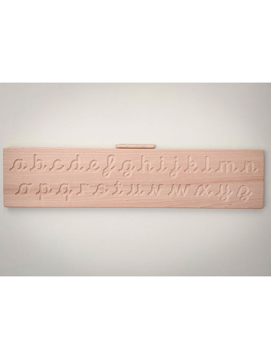 The Little Coach House Kursiv Alphabet Tafel |