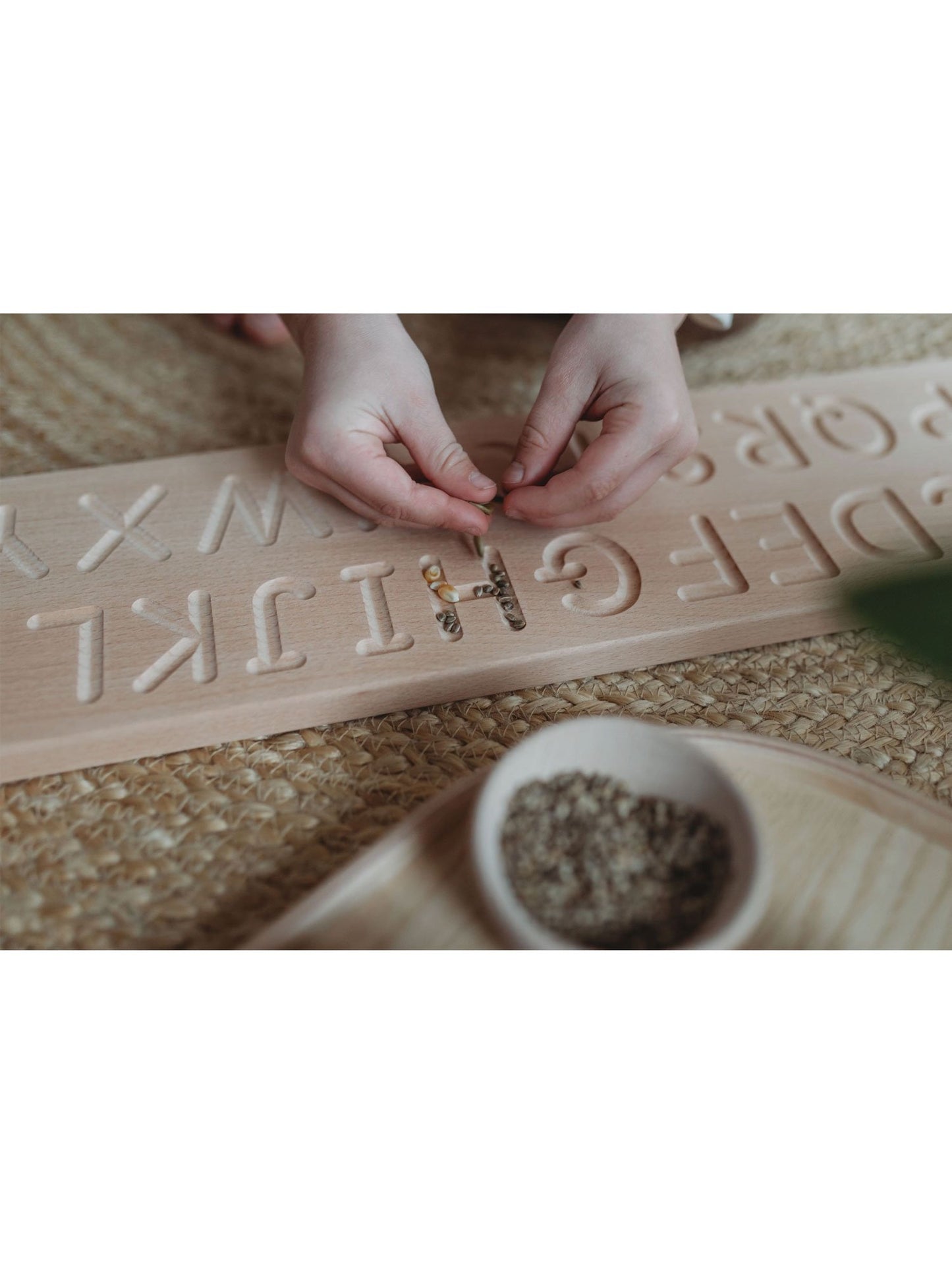 The Little Coach House Kursiv Alphabet Tafel