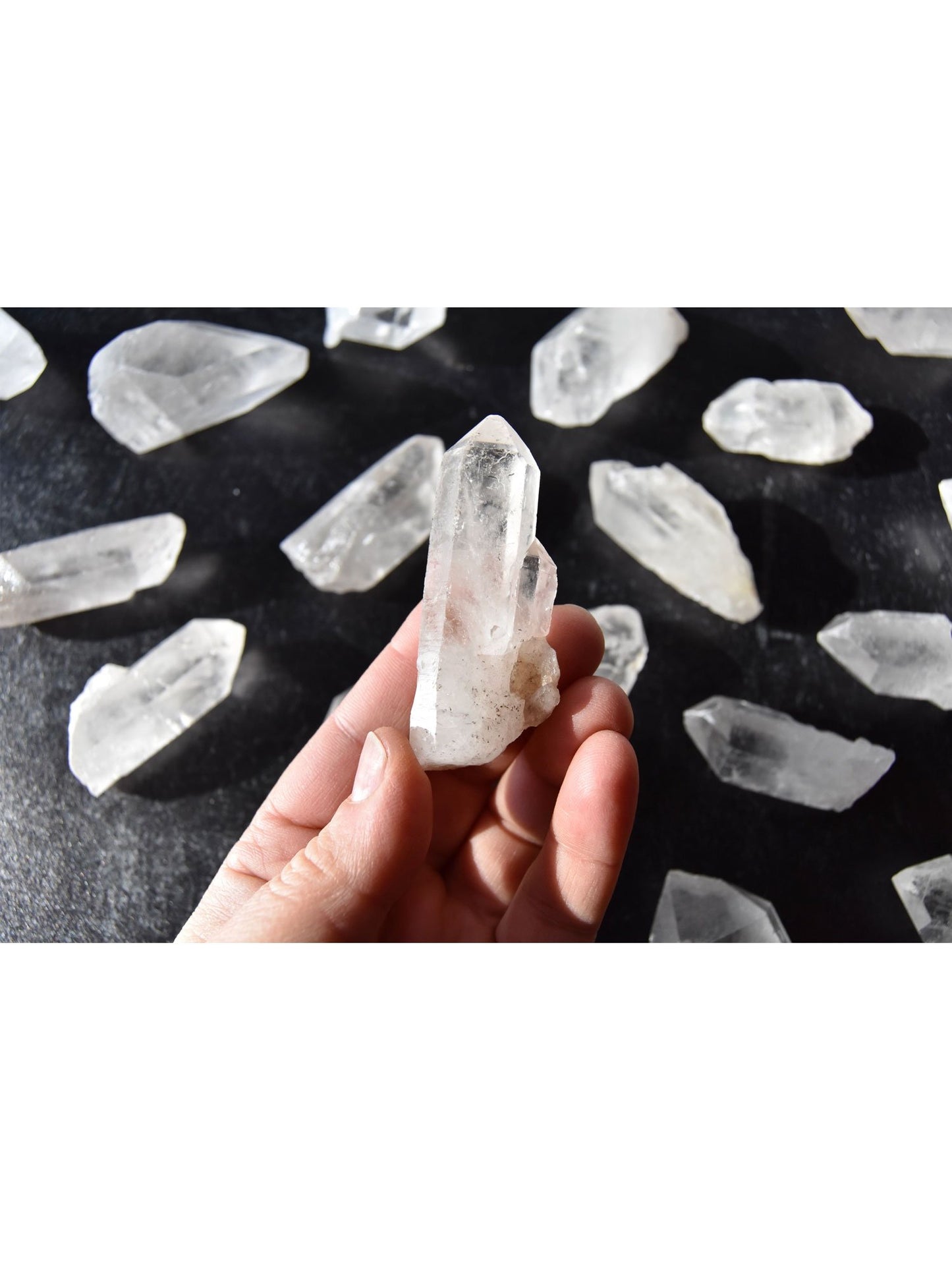 Open Heart Apothecary Quarz Kristall Punkte Rohe Heilende Mineralien Aus Brasilien
