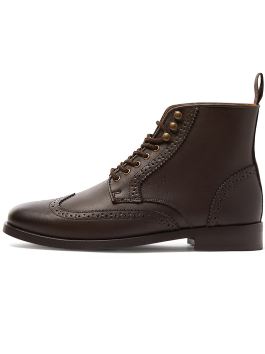 Brogue Stiefel | Vegane Stiefel