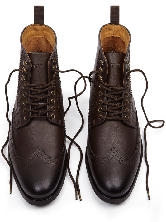 Brogue Stiefel | Vegane Stiefel
