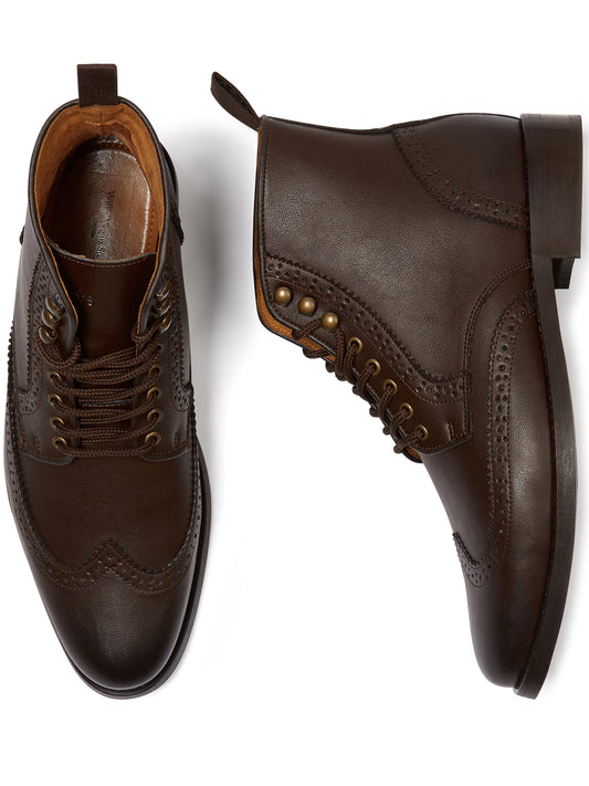 Brogue Stiefel | Vegane Stiefel