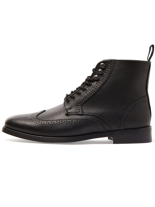 Brogue Stiefel | Vegane Stiefel
