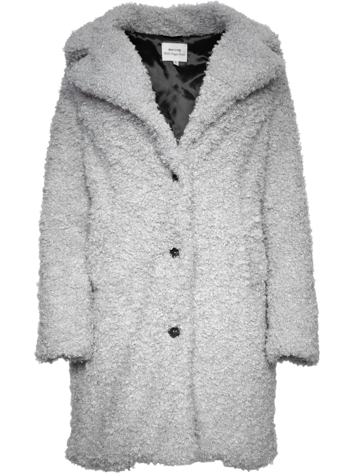 Manteau bouclé recyclé